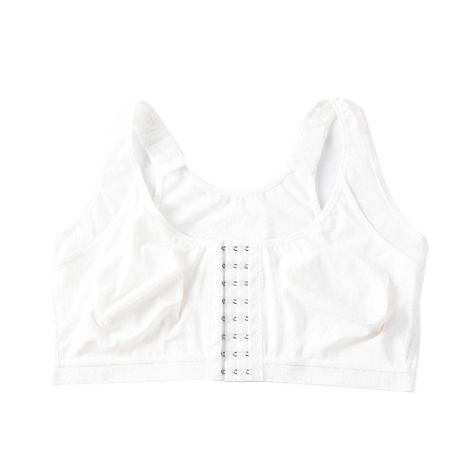 Posture Bra Corrector For Women Full Coverage Front Closure X-strap Wirefree Back Support Fix Body Shaper Bra