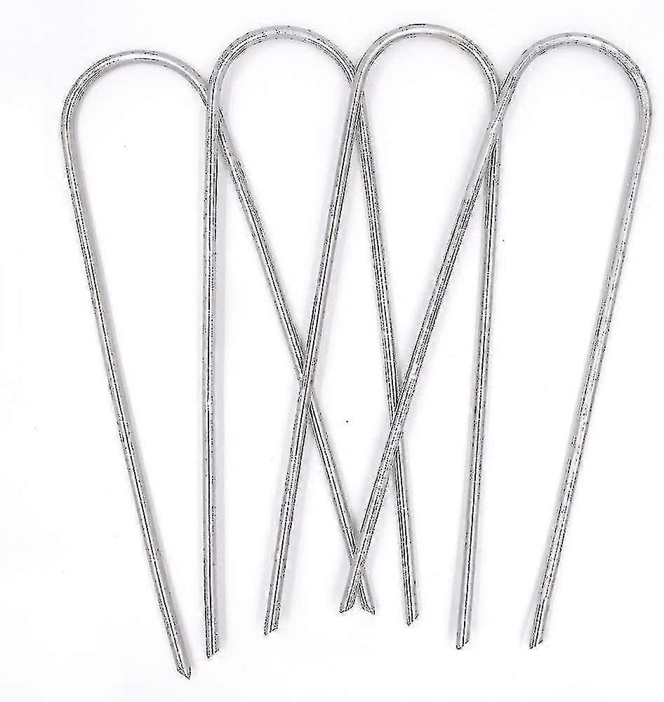 Trampolines Wind Stakes U Type Sharp Ends Safety Ground,6inch