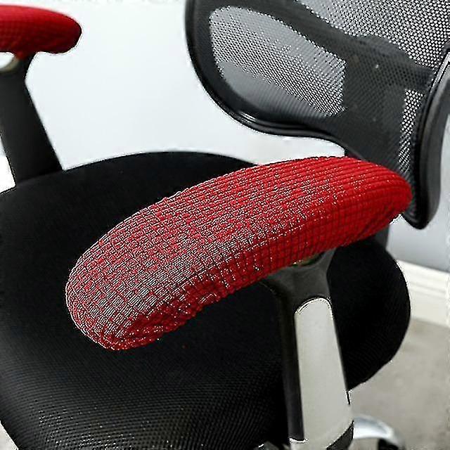 2kpl tuoli käsinoja tyynyt koti- tai toimistotuoleja kyynärpään helpotus polyesteri käsinoja käsineet liukumaton hiha pakkaus tuoli kansi