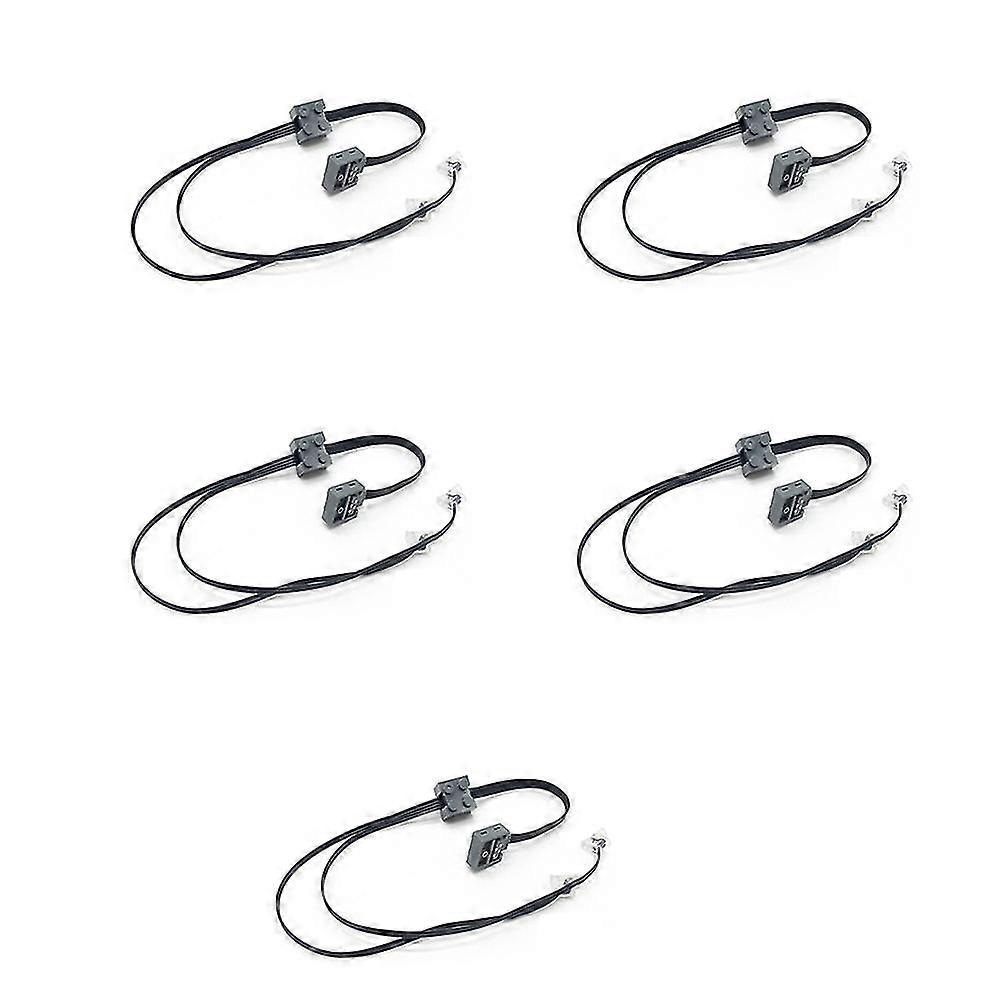 5pcs Technic Power Function 8870 Led Light Link Cable For Vehicle Building Block Power Group