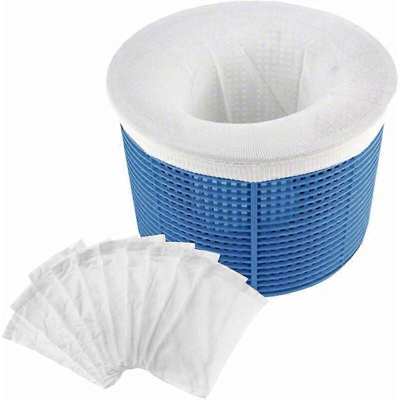 XHX 10pcs Pool Skimmer Socks, Pool Filter, Garbage Bag