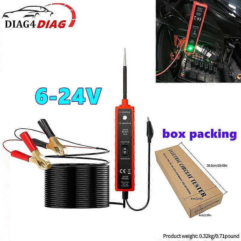 Universal EM285 Aermotor Car Electrical System Tester 6-24V DC Multi-functions Drive Test Pen