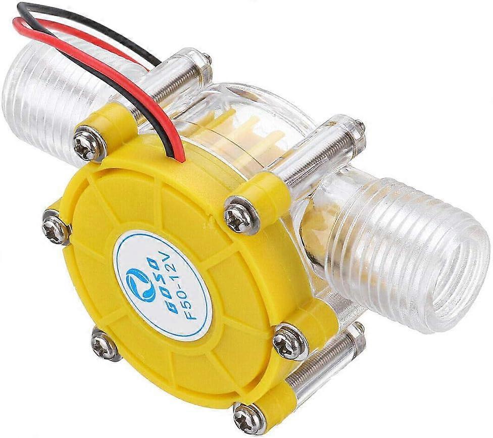 Asiv Generatore di flusso d'acqua Generatore a turbina Micro generatore idroelettrico Micro Hydro Caricabatterie portatile da 1/2 pollice 10W 12V