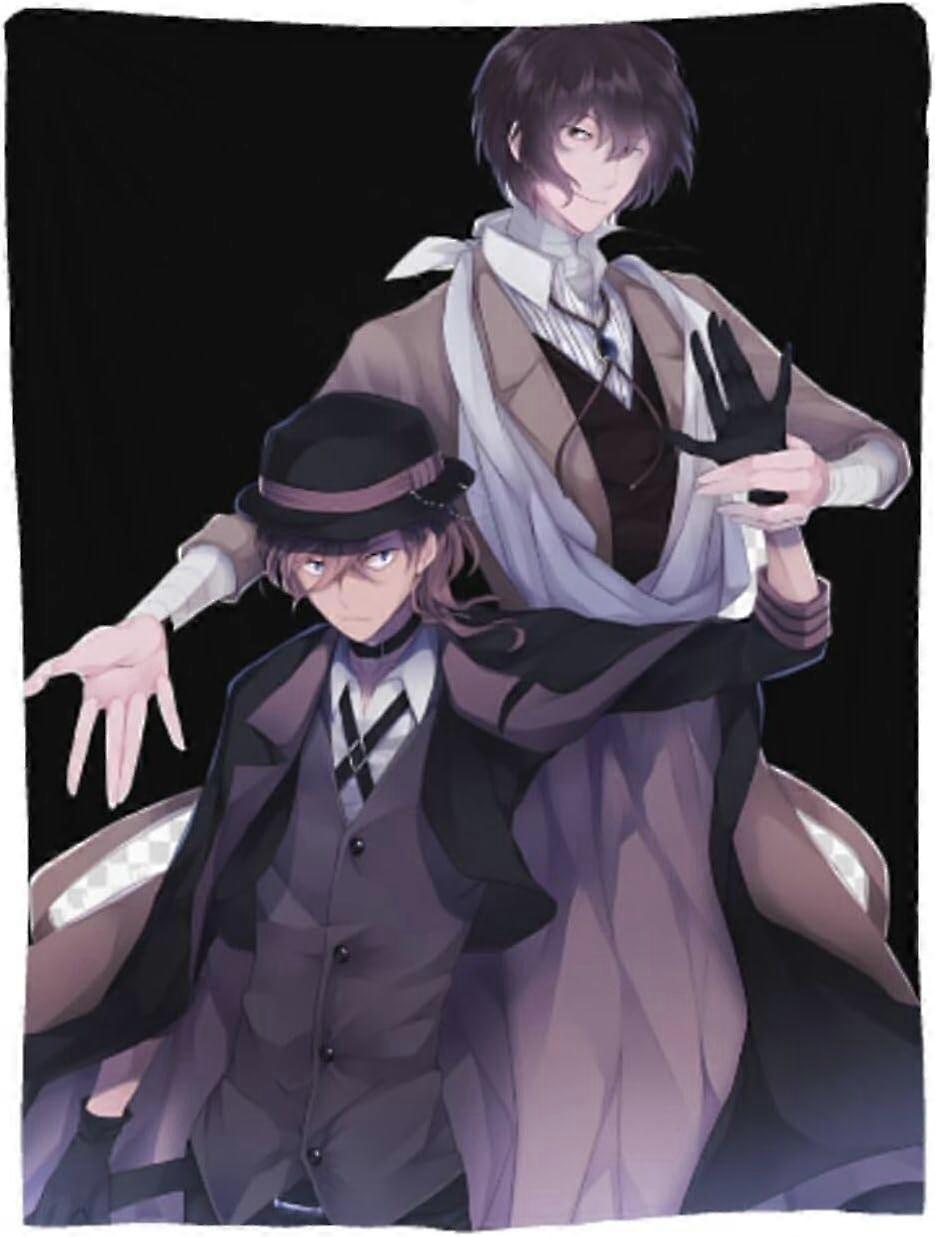 Cobertor de anime Cobertor de lã super macio para sofá-cama sofá viajando acampamento