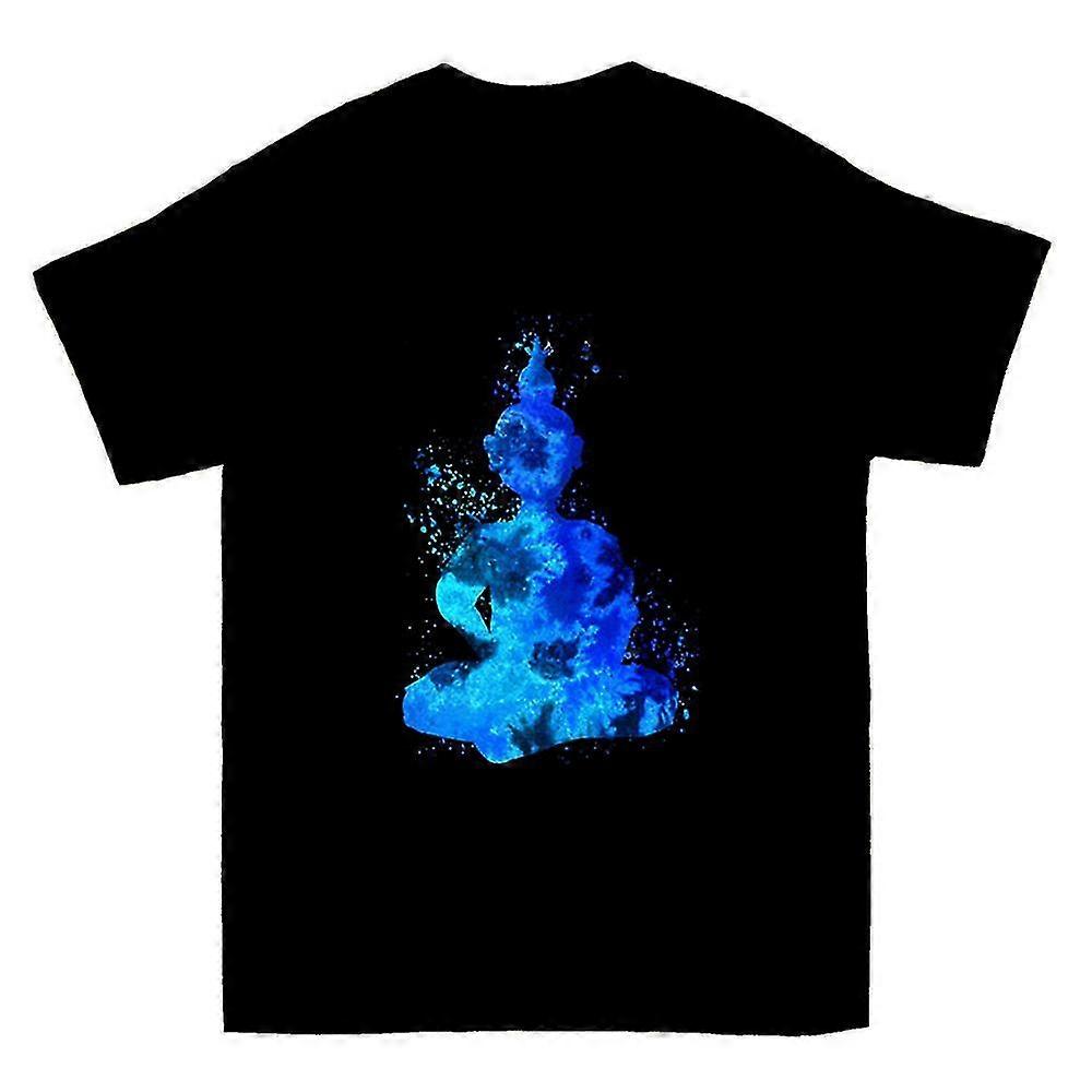 Mavi Buda Silueti Tişört