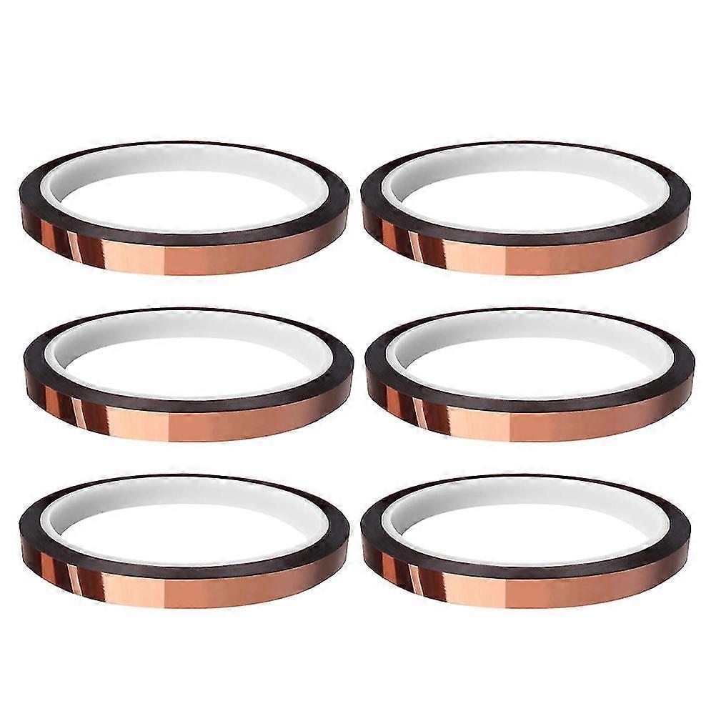 6 Rolls Anti-Static Hardware Tape High Temperature Resistant Insulation