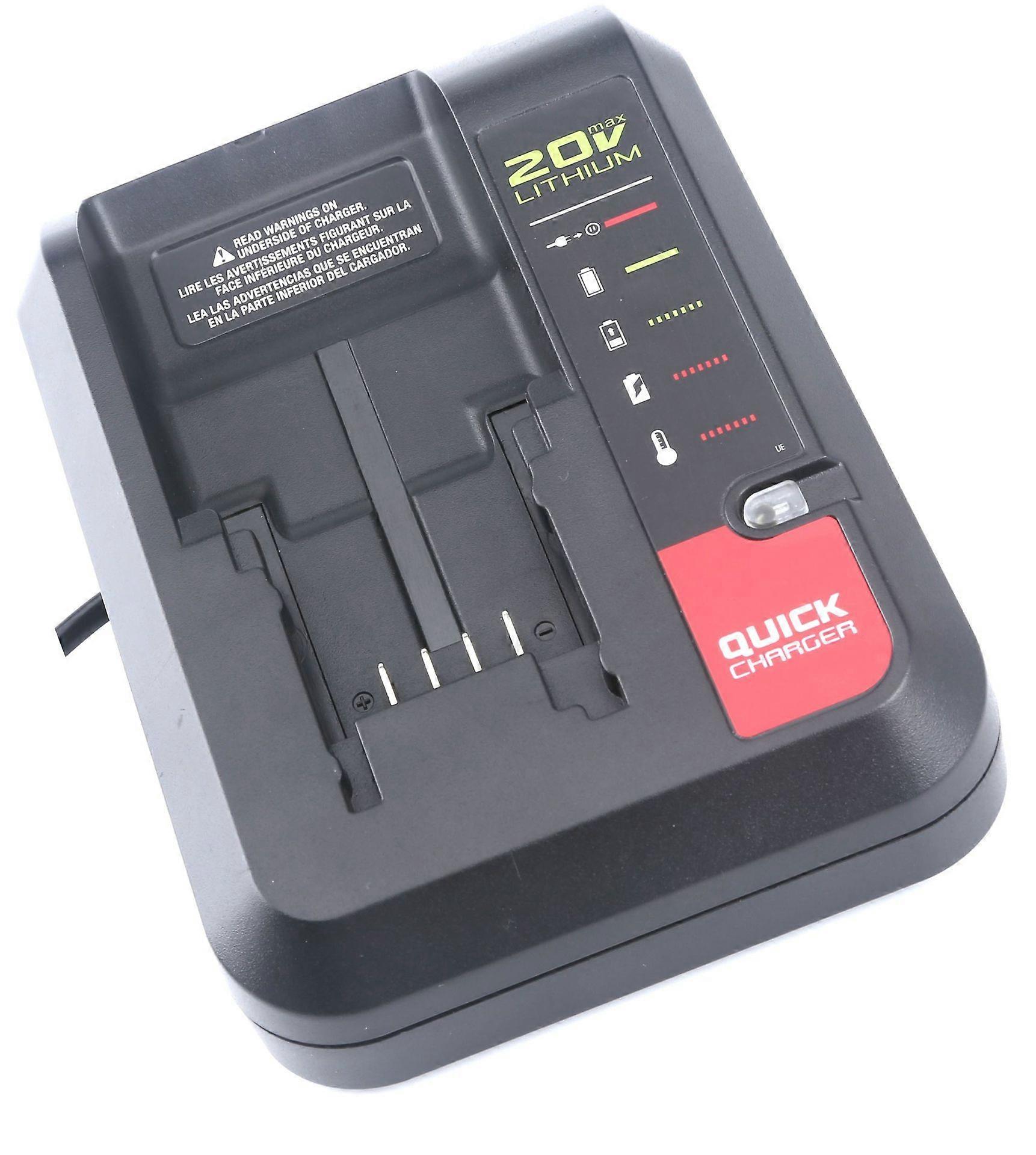 Μαύρος & ντέκερ αχθοφόρος Stanley 20v φορτιστής μπαταριών ιόντων λιθίου 10.8v-20v προσαρμογείς δύναμης