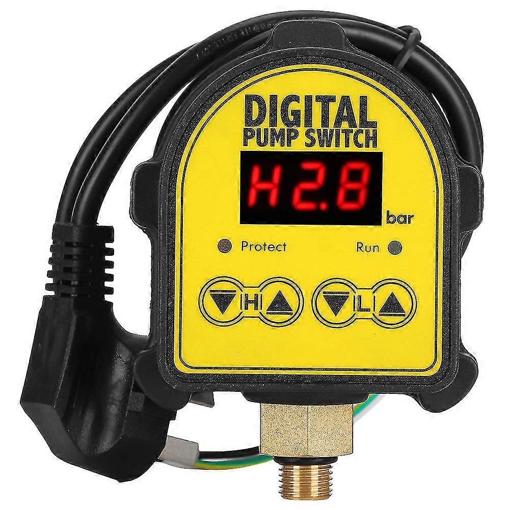 Digital Automatic Electronic Pressure Controller Switch for Shower Boost Water Pump 220V AU