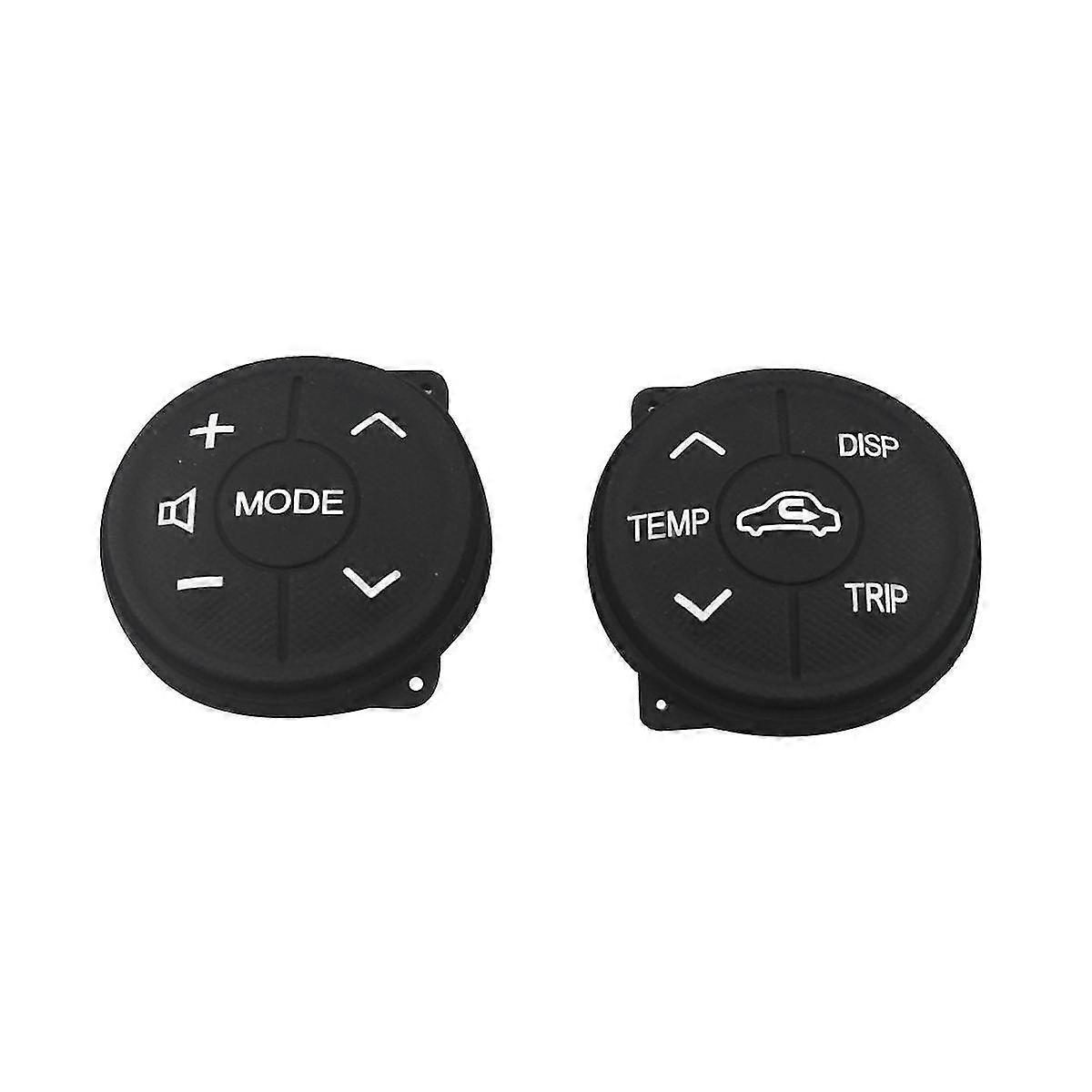 2pcs Button Multifunction Steering Wheel Switch Control Button For Prius 30 Xw30 Prius C Us Aqua
