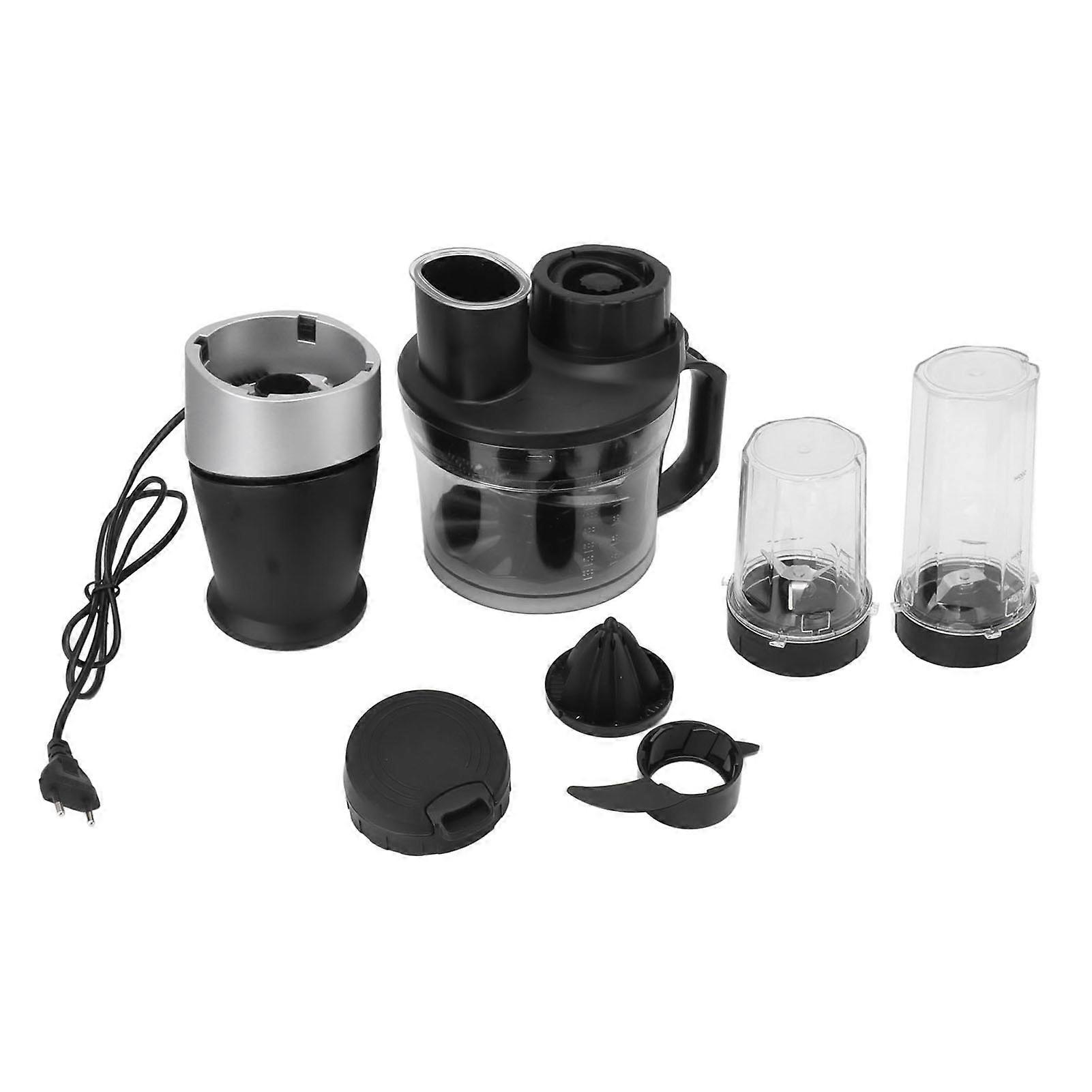 10 in 1 Frullatore da banco Estrattore di nutrienti con lama in acciaio inossidabile con spremiagrumi manuale Tagliaverdure