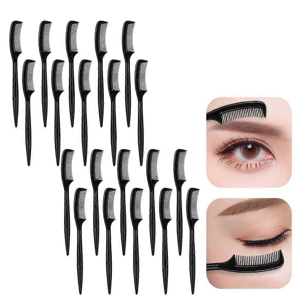 20pcs Mini Lash Comb Eyebrow Shaper Groomer