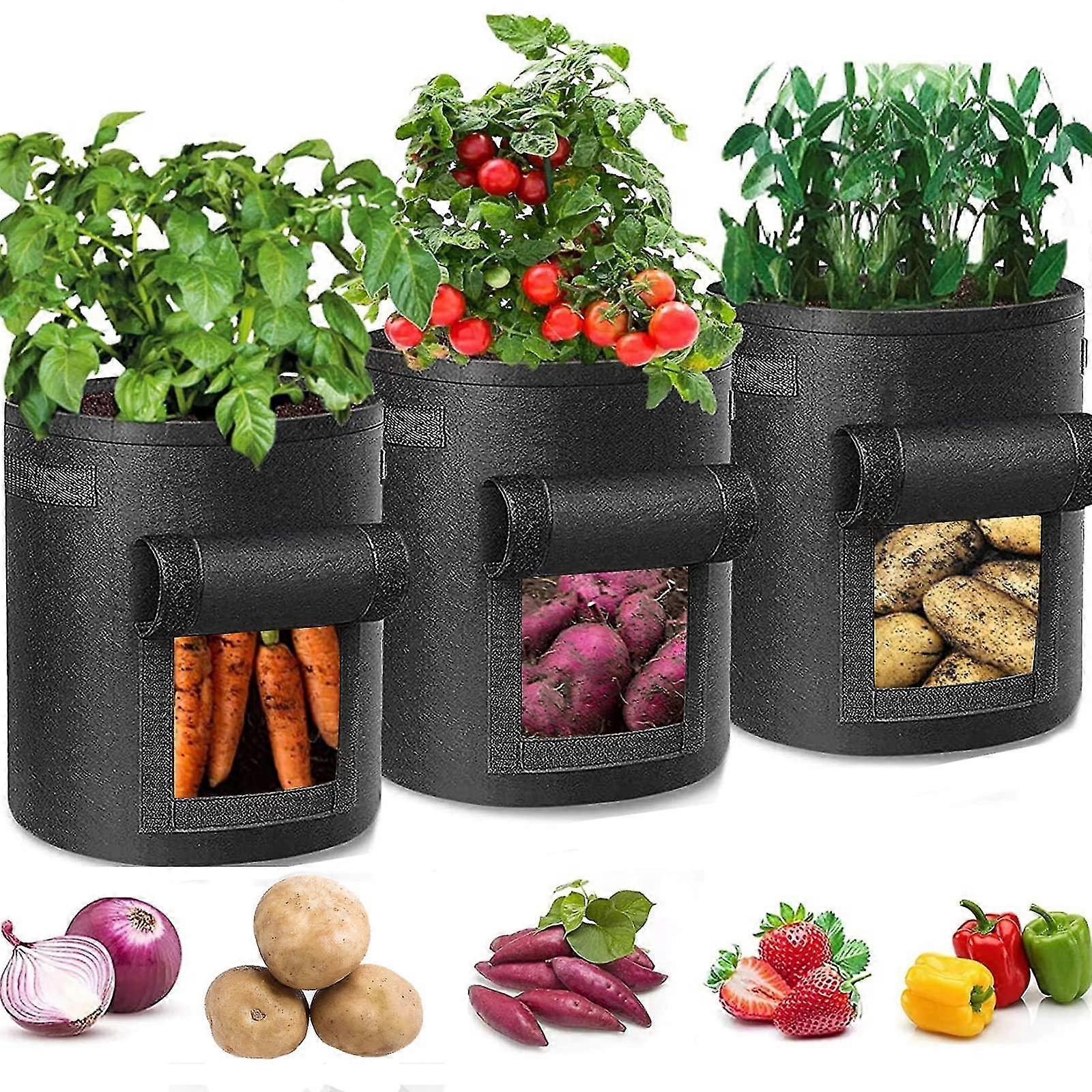 Hengda Sacchi per Patate Sacchi per Piante da Giardinaggio vasi