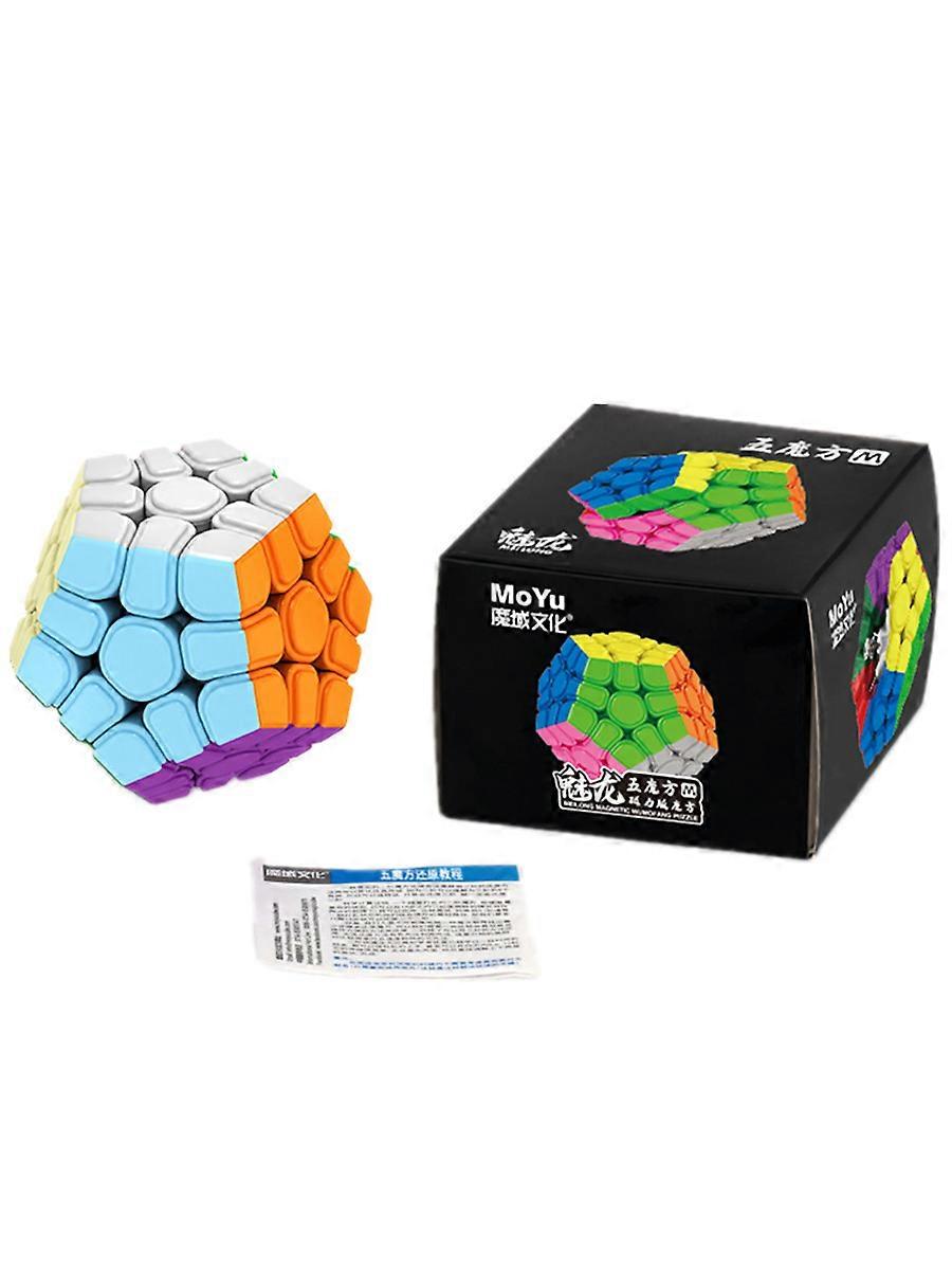 Magnetic Megaminx Meilong M Magnetic 3x3 Megaminx Magic Cube 3x3 Speed Cube Stickerless Puzzle Megaminxeds Cube cubo magico