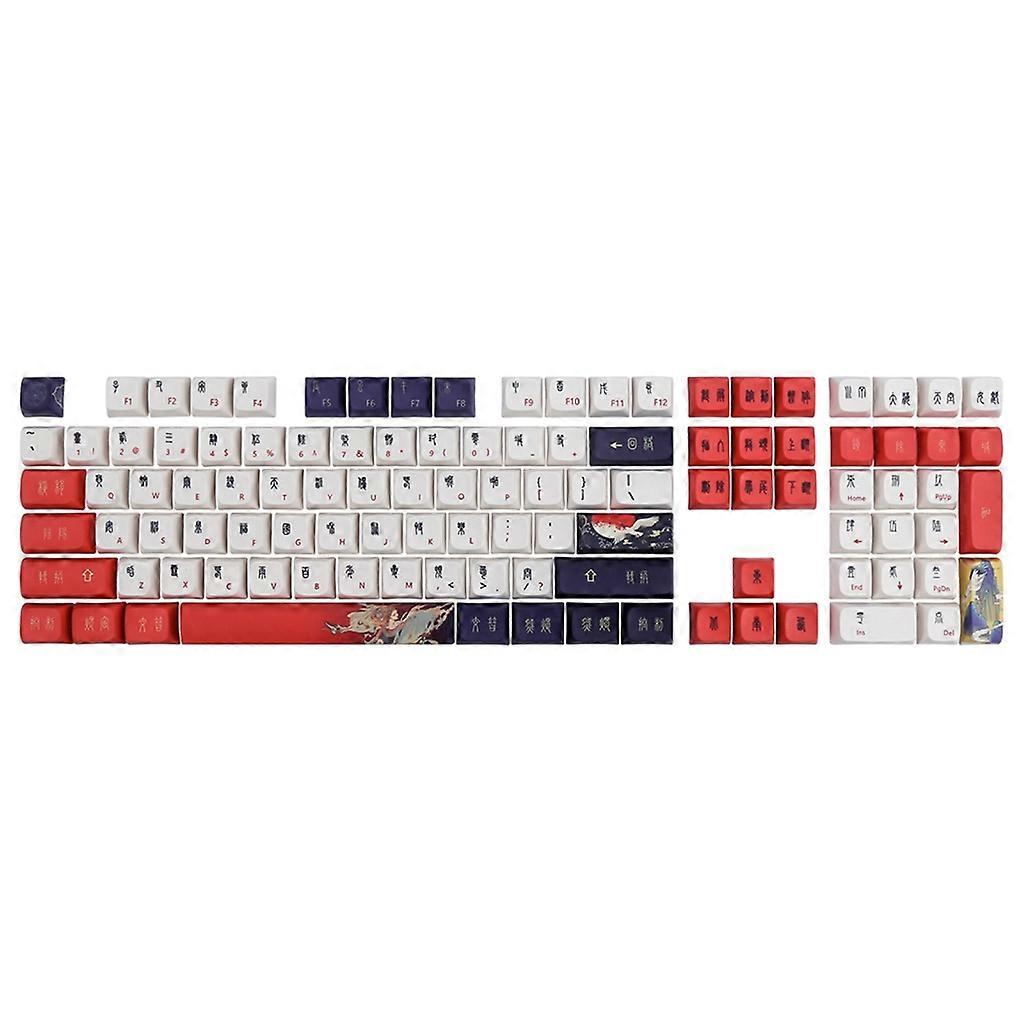 108Keys PBT Keycap OEM Profile Dye Sublimation Keycap for Mechanical Keyboard