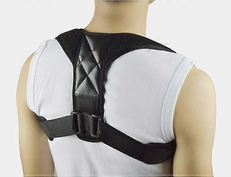 Breathable Back Protectors Sports Posture Corrector Adjustable Corset Back Belt Straightener Brace Shoulder CorrectorBack & Lumbar Support Cushions