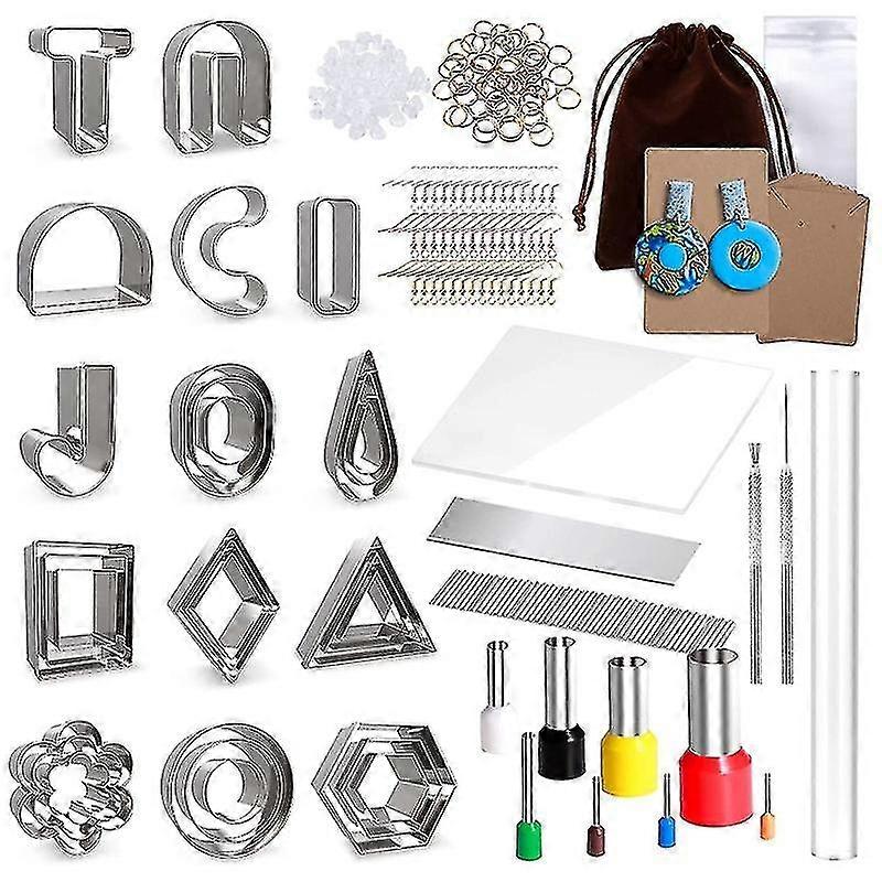 Polymeer Klei Oorbel Making Tools Polymeer Klei Cutters Set Diy
