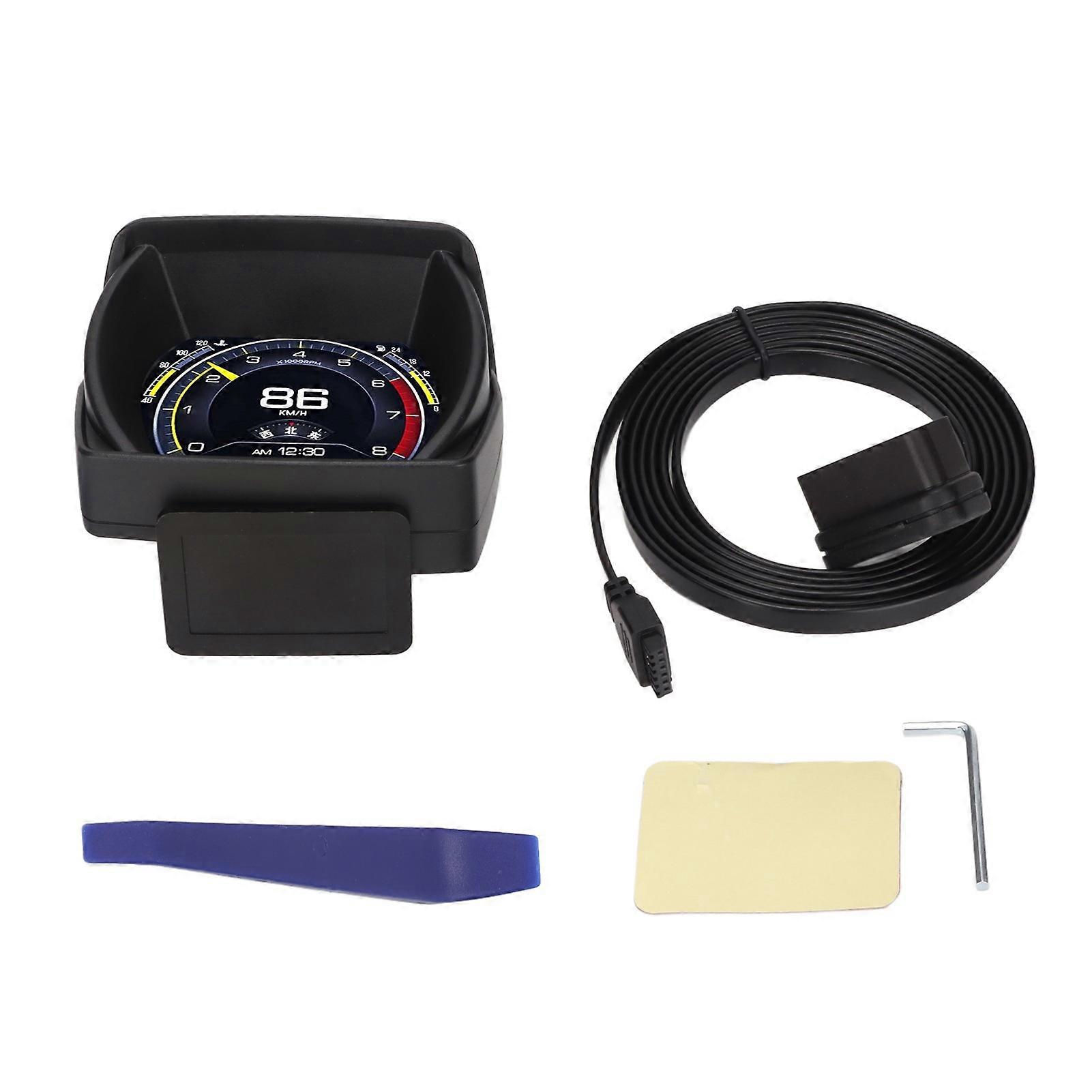 AP‑5 HUD Head Display OBD + GPS Gradient Meter 3 System Driving Computer Modified Code Table