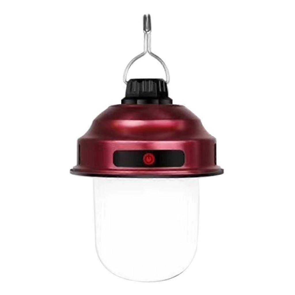 Hanging Retro Tent Lights LED Camping Lantern Rechargeable Mini Flashlight