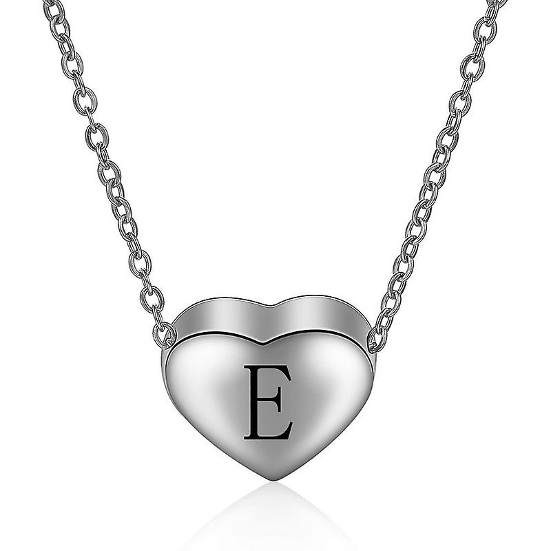 925 Sterling Silver Initial Letter E 
