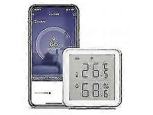 Wifi Smart Temperature Humidity Sensor Compatible With Alexa 230ft Super Long Range Wireless Digital Hygrometer