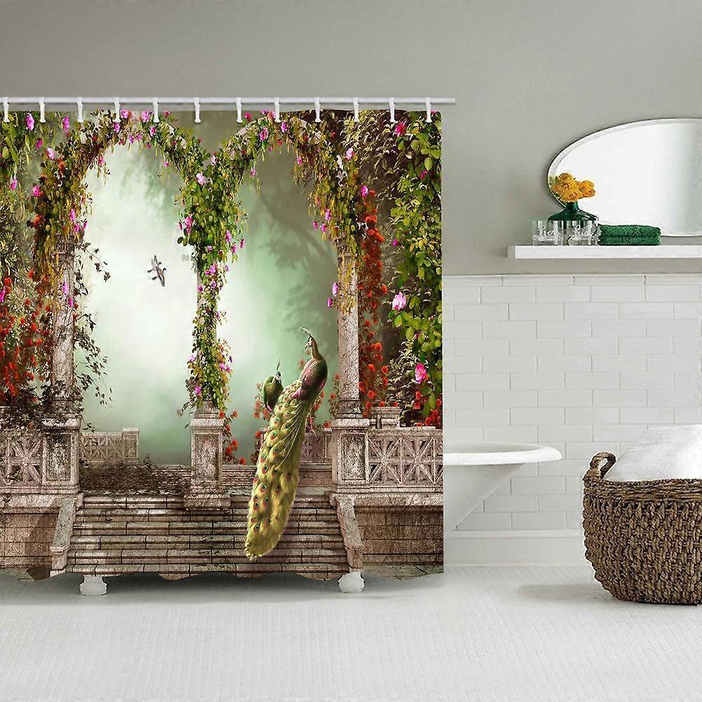 Baderom Dusj Gardin Design Stil - 332