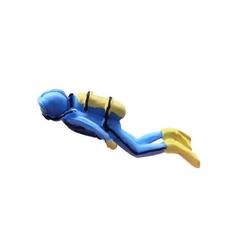 4Pcs Diver Figurines Mini Swimmers Figurines Tiny Diver Model for Miniature Sand Table