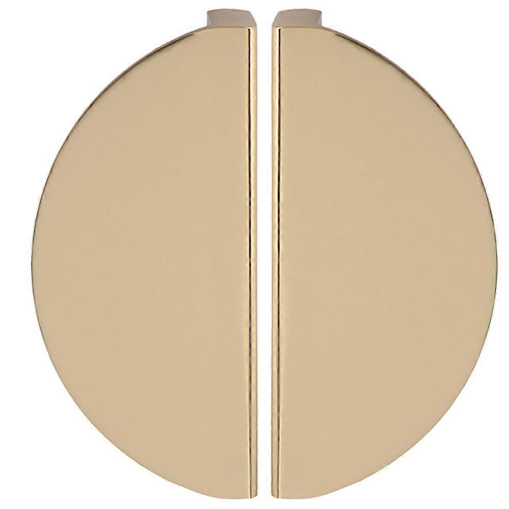 2Pcs Half Round Cabinet Pulls Kitchen Cupboard Bedroom Wardrobe Drawer Pulls Furniture Door Pulls