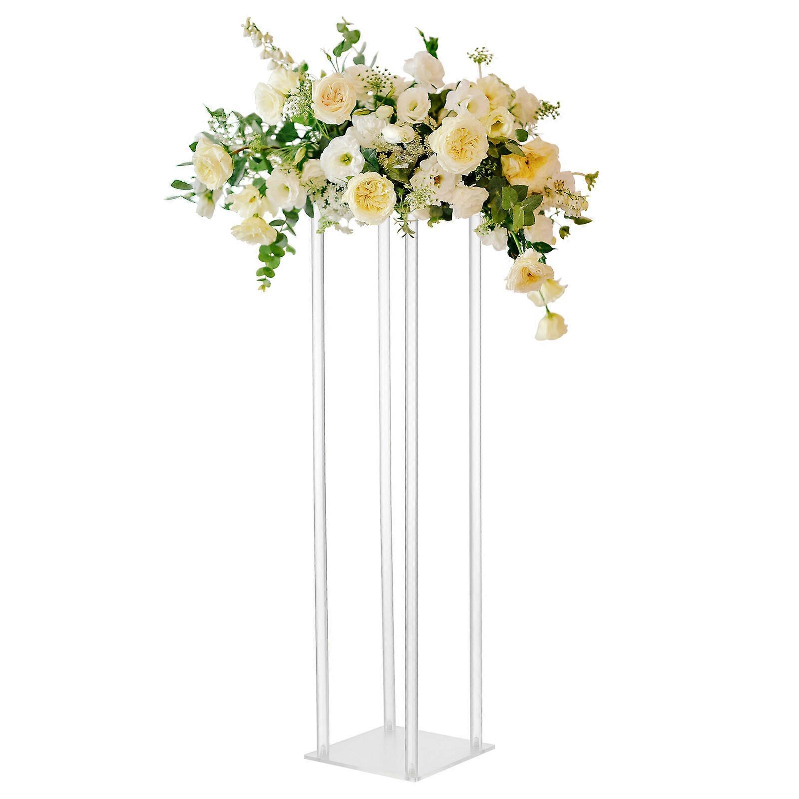 60/80cm ακρυλικός πίνακας επιδορπίων σταδίων στάσεων λουλουδιών ρύθμισης γαμήλιων πάρτι οδηγεί διακοσμούν