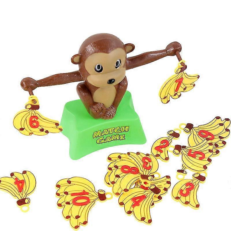 Libra Monkey Banana Digital Balance Scale Positive And Negative Balance Children's Educational Early Education Learning Toy