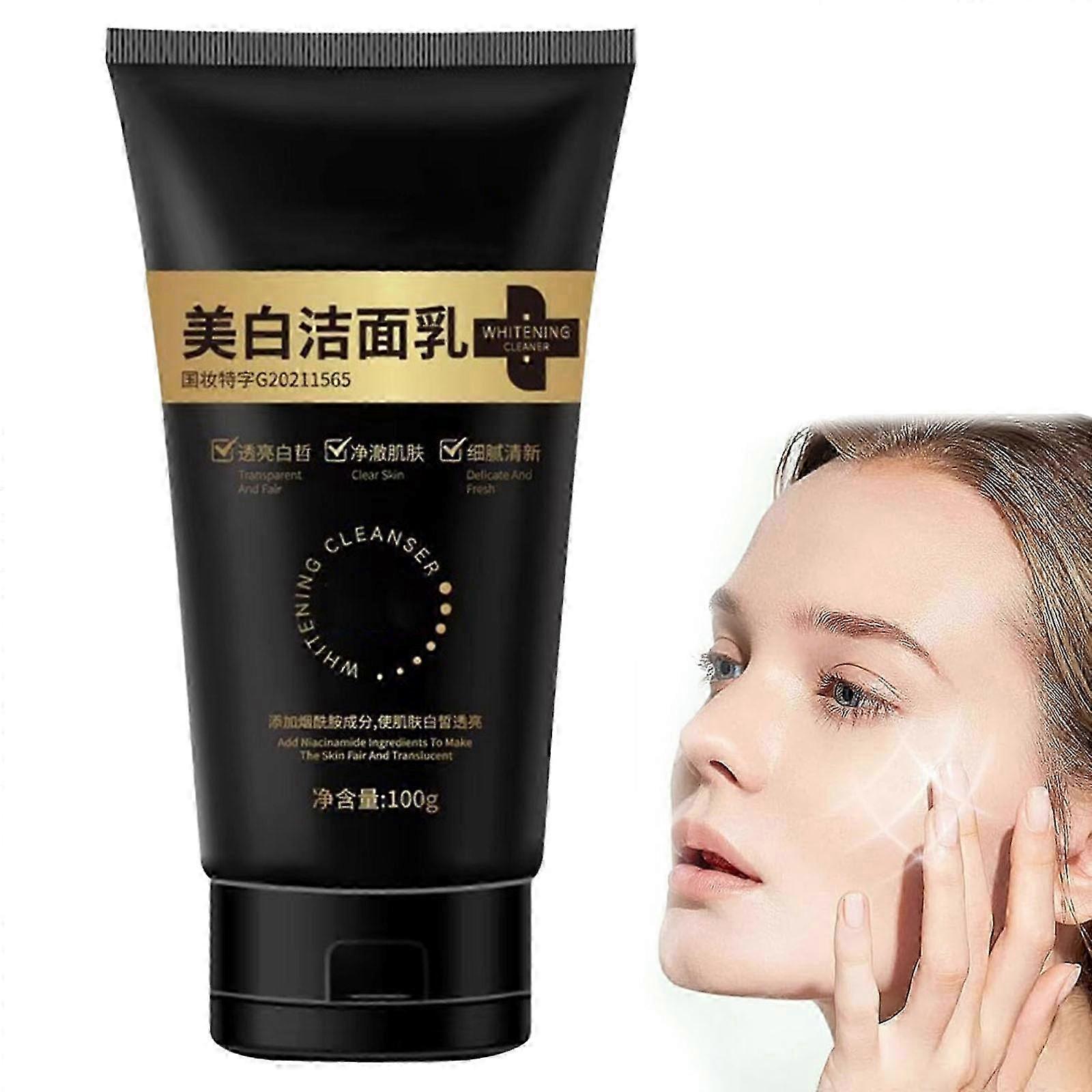 1/2PCS غسول الوجه نياسيناميد تنقية المطهر النفط التحكم في ترطيب التطهير العميق