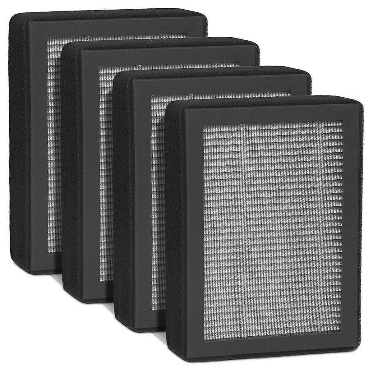 H128 Replacement Filter Compatible for H128 Air Purifier  H128 H13 True HEPA Replacement Filter 4 P