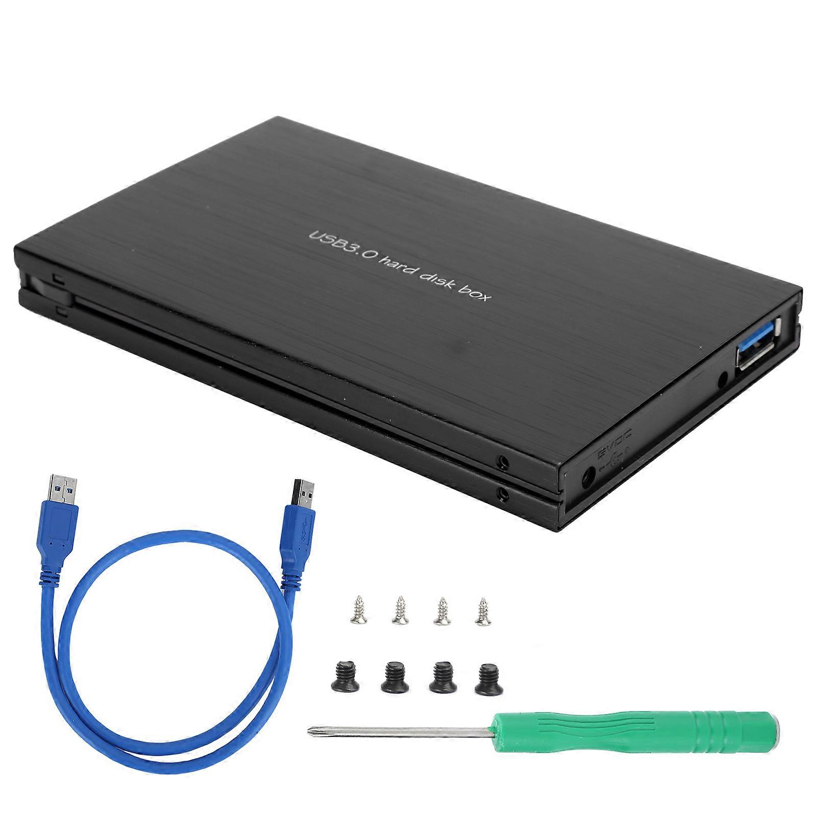2.5 Inch Hard Disk Box USB3.0 SATA Interface Portable External Drive Enclosure Accessories