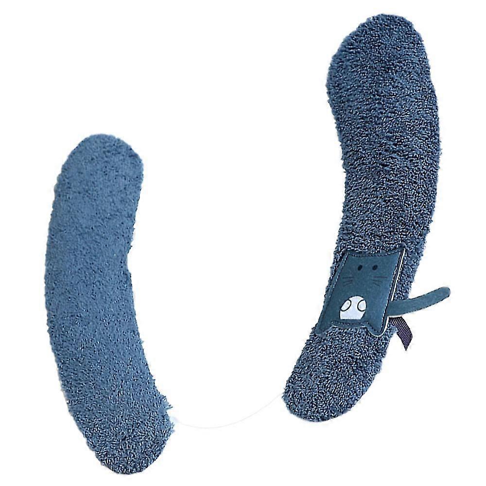 Plush Warm Thiened Toilet Seat Cushion Non-slip Soft Toilet Seat Cushion,5874