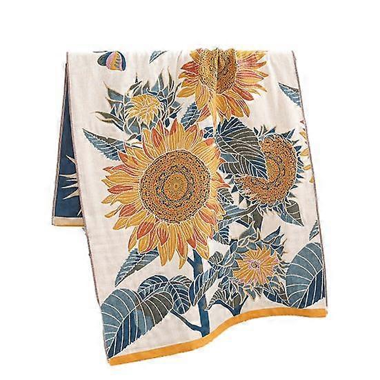 Bath Towel Summer Cotton Quick Drying Soft Absorbent Multi-Functional Exquisite Printing Towel Home Supplies