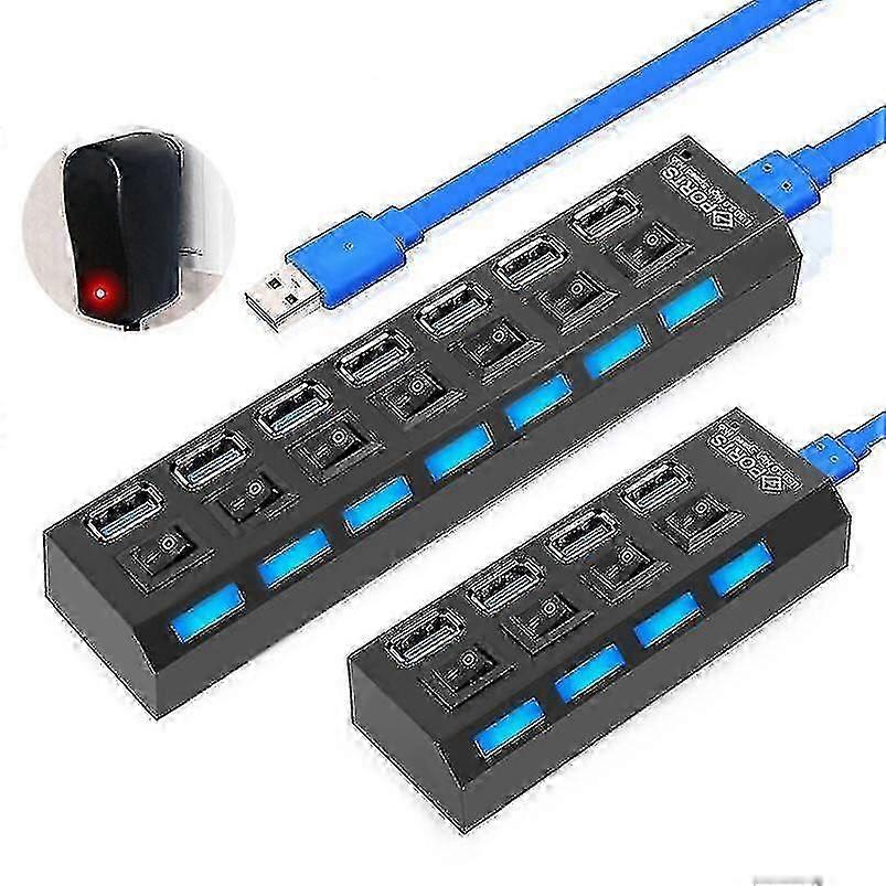 Usb Hub 3.0 Usb Splitter Multiple Ports