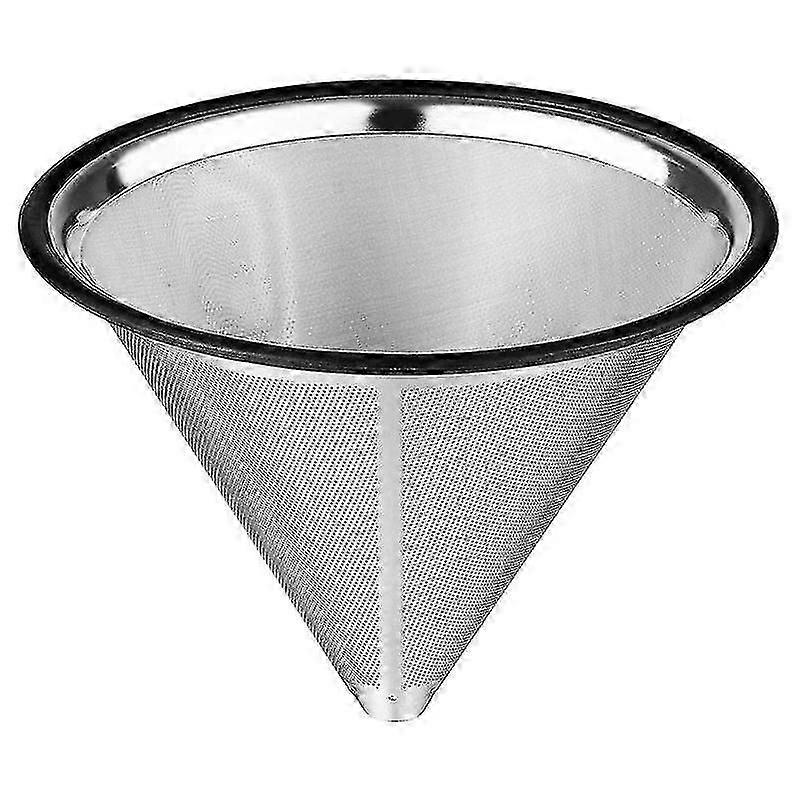 Filtre à café réutilisable en acier inoxydable, filtre à café sans papier pour une utilisation durable