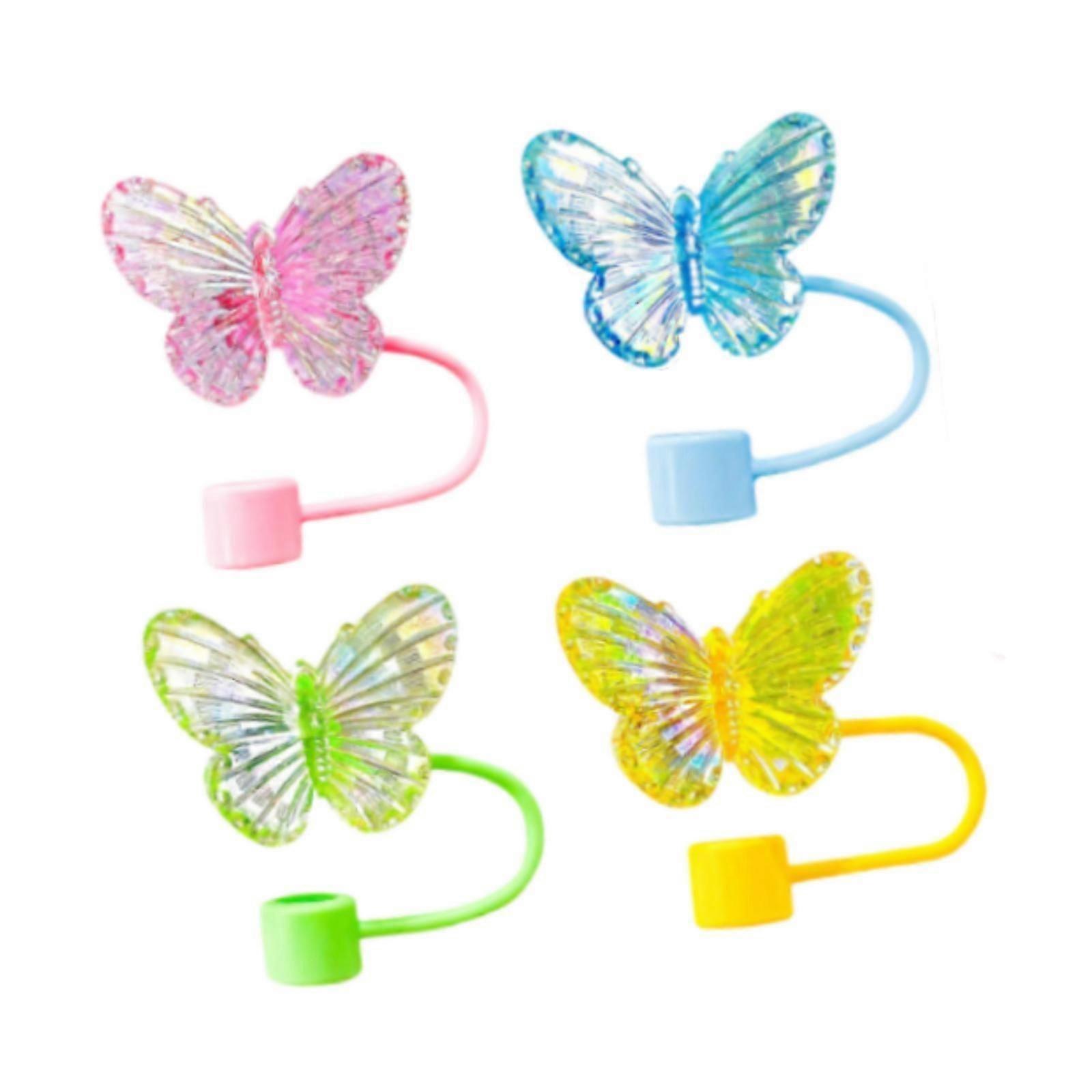 4x halmdekselhetter vannkopp halmdeksler dekorasjon støvtette halmdeksler stil a