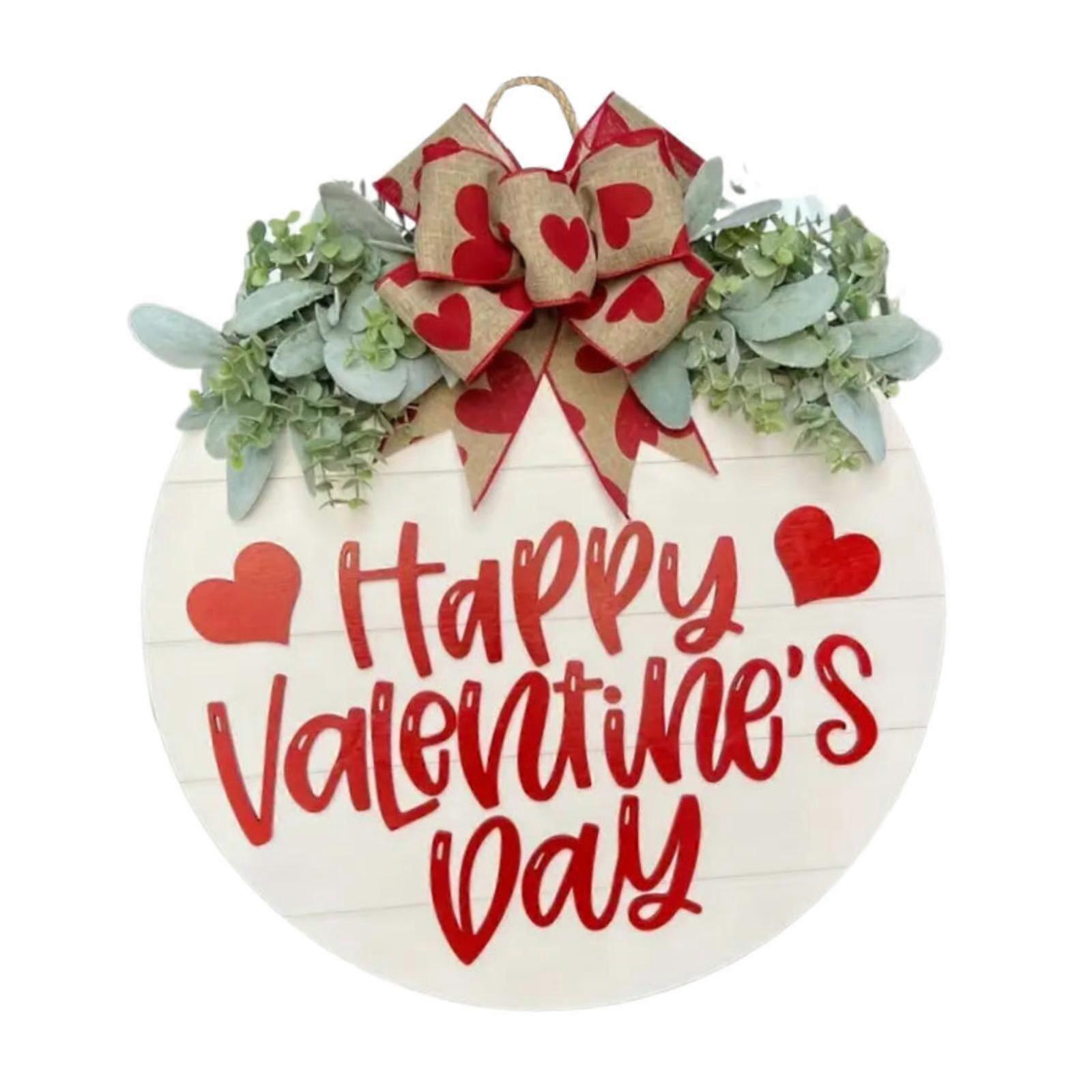 Valentínsky nápis na dvere Uvítací nápis Drevený nápis na párty Dovolenka vonku