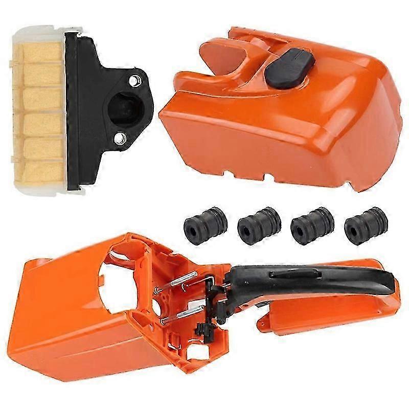 1123 120 1613 Air Filter Kit compatible with 021 023 025 MS210 MS230 MS250 Chainsaw with Air Filter Cover