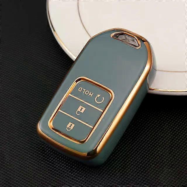 TPU Car Remote Key Case Cover For Honda CRV CR-V Fit Civic Accord HR-V HRV City Odyssey XR-V Shell Holder Keychain Protector MXP