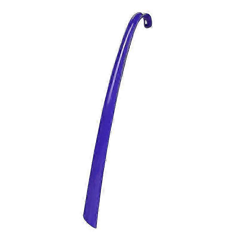 Plastic Long Shoehorn with Curved Hook Design Durable Long Lasting Portable Comfortable to Use for Daily Life