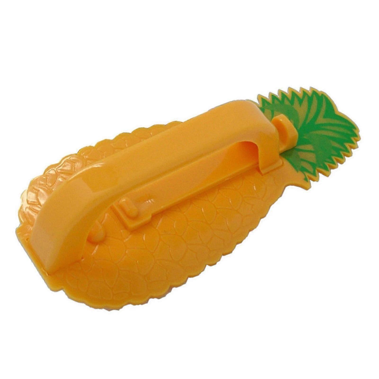 Pineapple Slicer Easy To Clean Sharp Portable Cute Shape Lightweight Remove Pineapple Core Stainless Adjustable Innovative Pineapple Peeler For Kitche