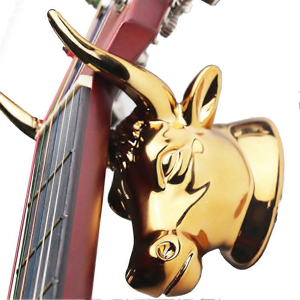 Storage Home Protective Support Art Bull Head Guitar Hanging Hook Stand Bass Ukulele Wall Mount Accessories Decorative Stand