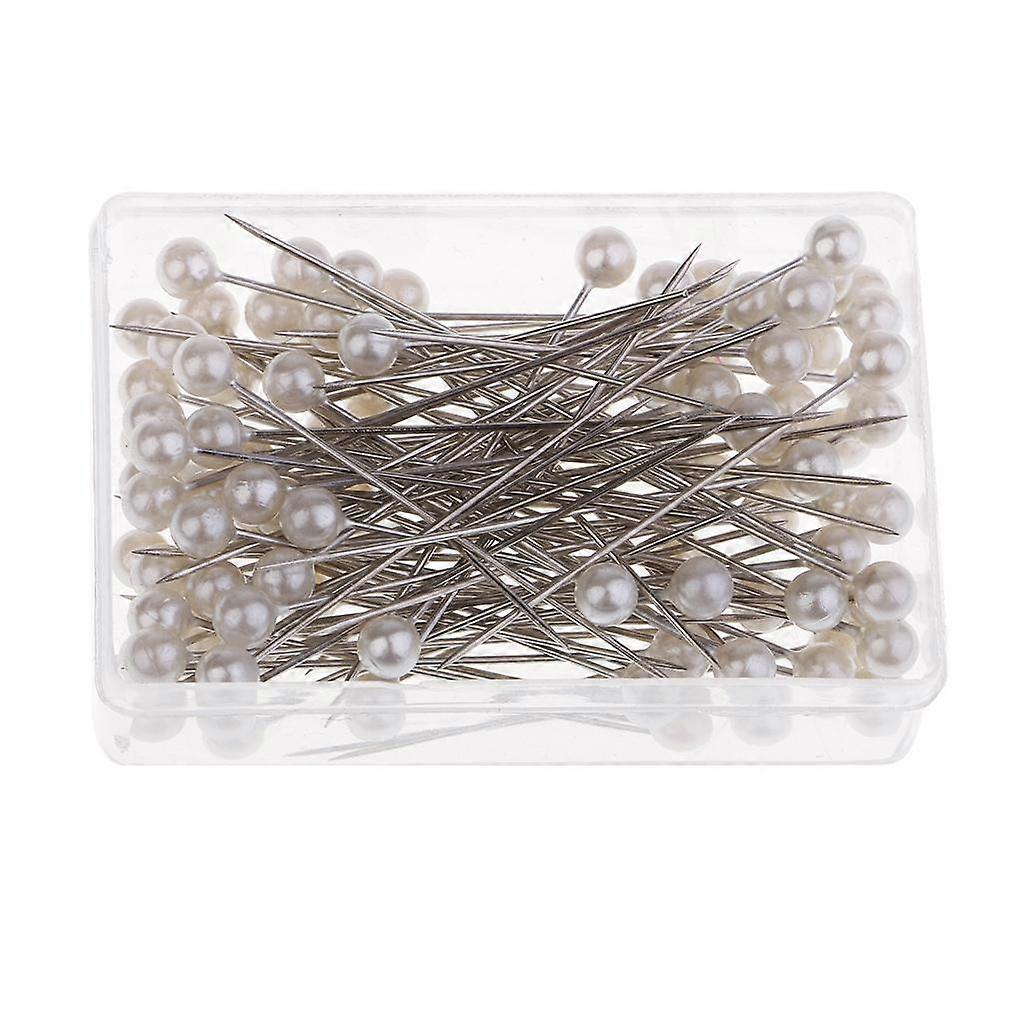 100kpl valkoinen tekoompelija ompelutarvikkeisiin