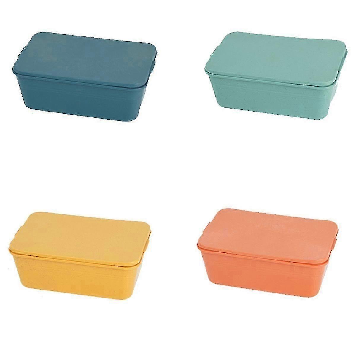 Portable Lunch Box Environmentally Friendly Lunch Box Picnic Storage Box Fruit Box Compartment Lunch