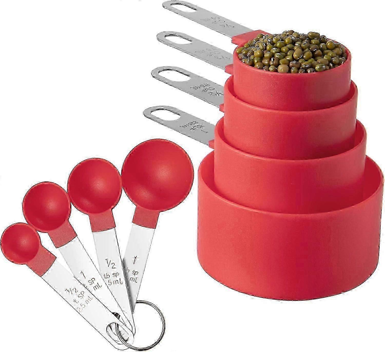 Kitchen utensils measuring cup and spoon 8-piece set