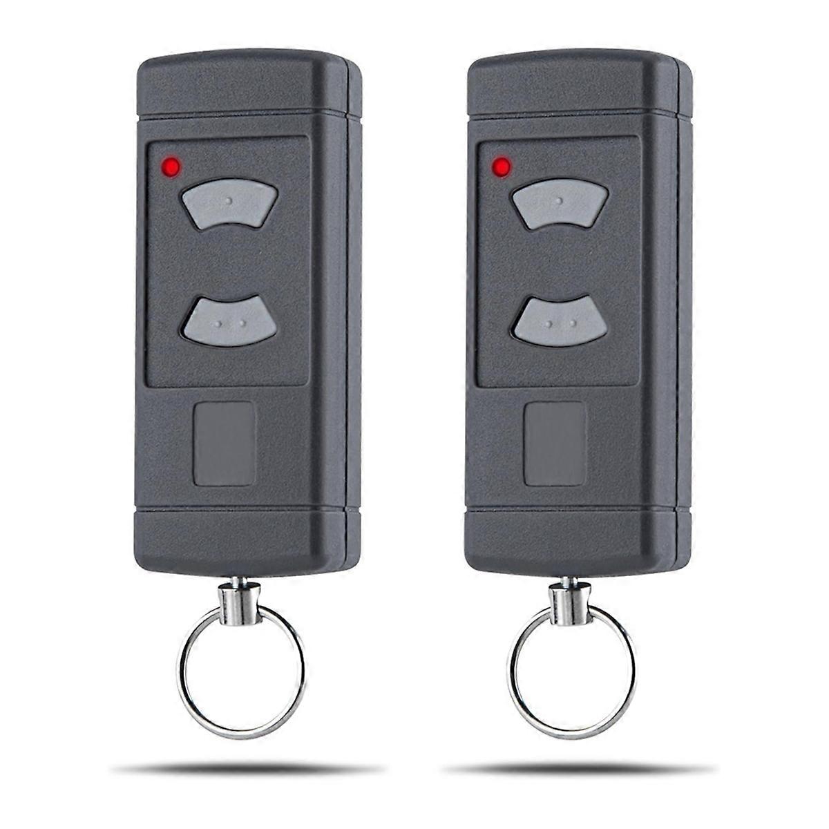 2-Pack Garage Door Manual  mitter for HSE2-40, HS4-40, HSM4-40, 40.685 MHz Garage Remote Compatible