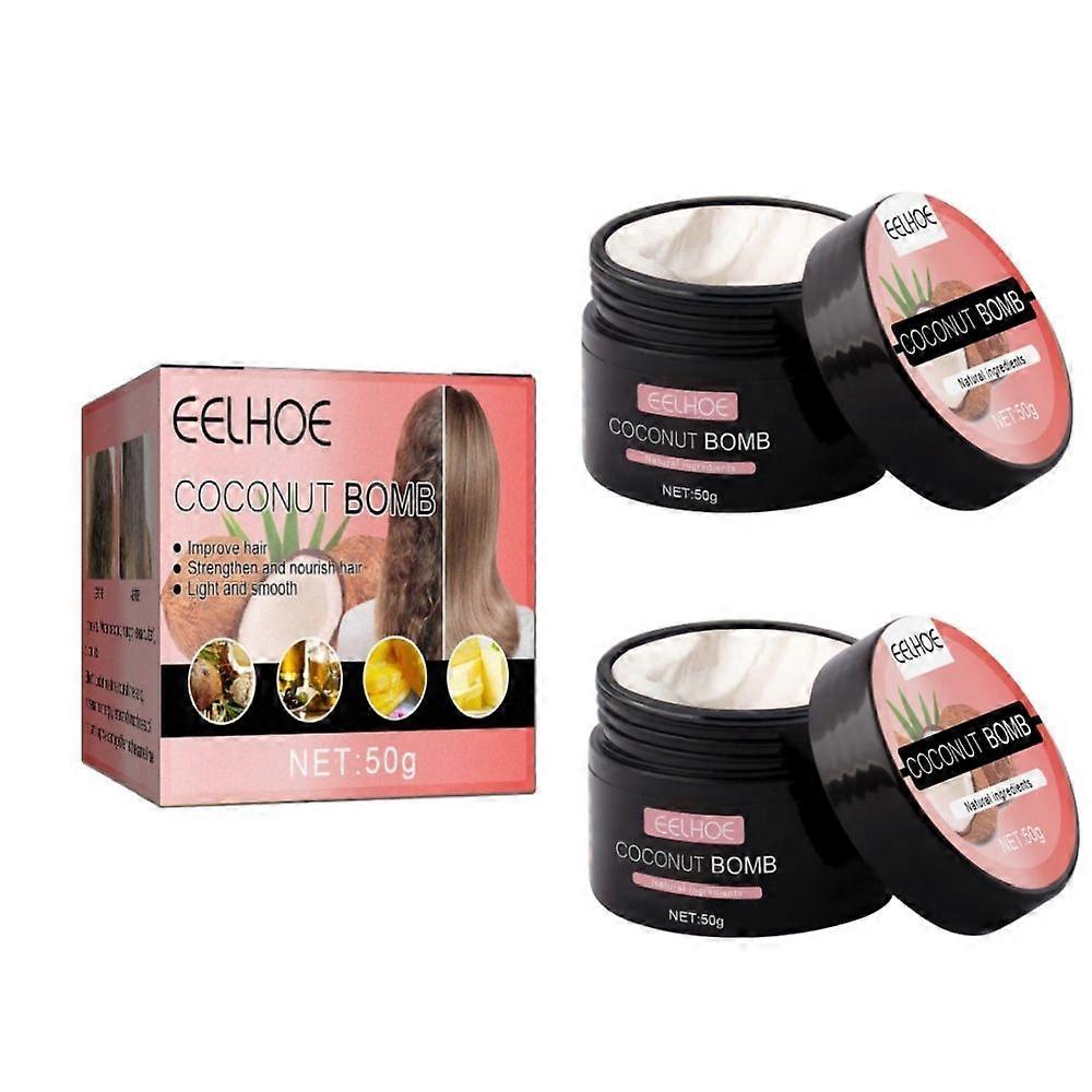 2x Masque Capillaire Kératine Durcissement Réparation Masque Soin Améliore les Soins Cheveux Secs et Rêches Hydrate et Lisse Masque Cheveux