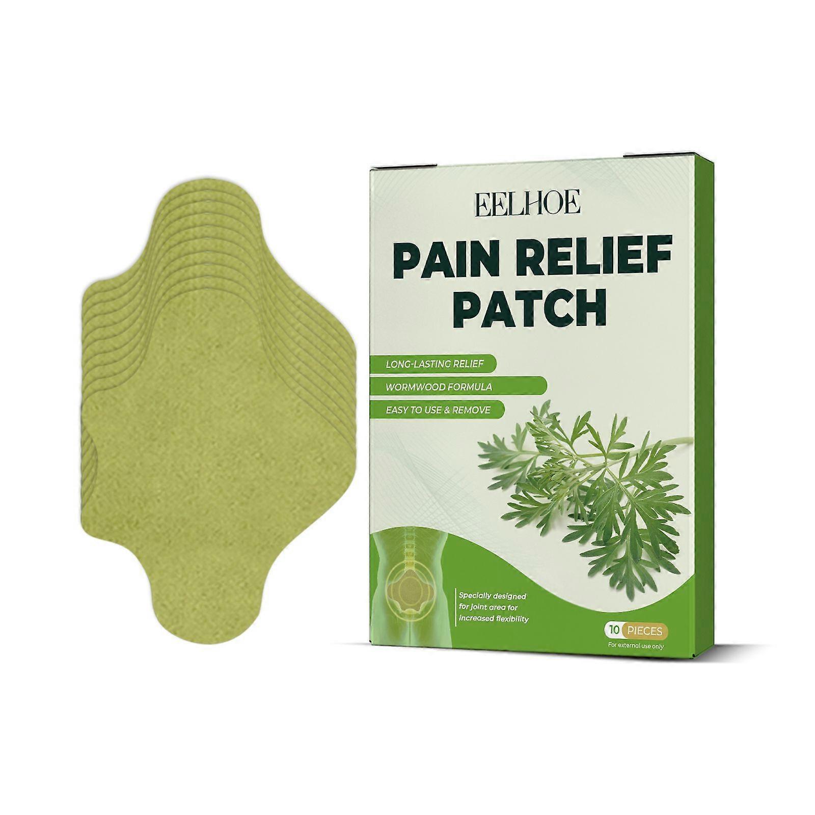 Πεύκο Pain Relief Patch - Φυσική φυτική ανακούφιση για οσφυϊκή, λαιμό, ώμο και πόνο στις αρθρώσεις - 10 τεμ