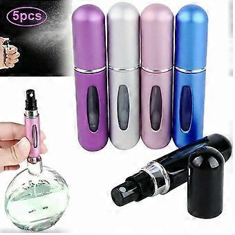 Boomersun Pack de 5 atomiseurs de parfum, flacons de parfum rechargeables portables (5ml)